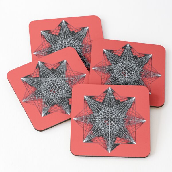 Item preview, SG  #1. 8 point star red designed and sold by StrangeFetish.