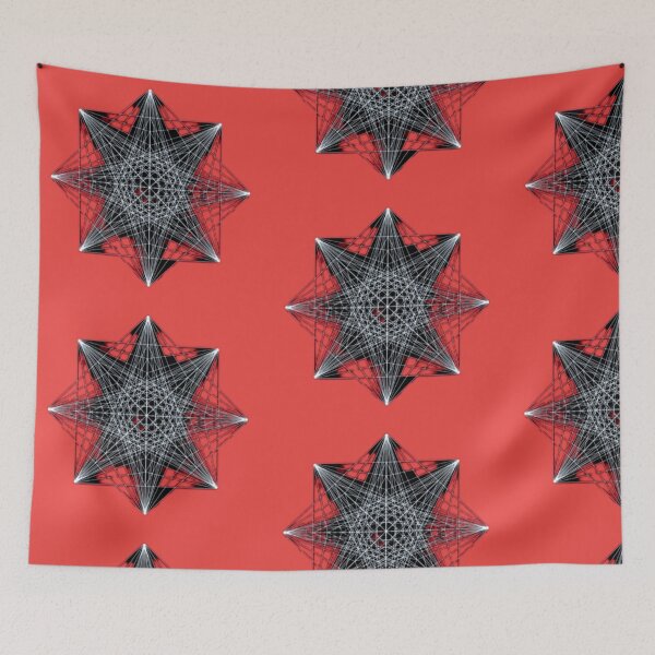 Item preview, SG  #1. 8 point star red designed and sold by StrangeFetish.