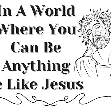 Artwork thumbnail, Be like Jesus by Rizkillinit