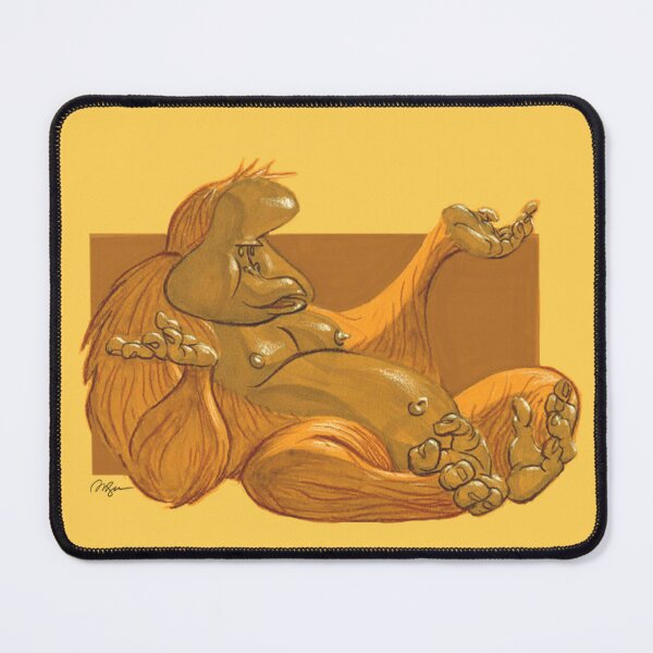 Item preview, Cartoon - Orangutan Explains It All designed and sold by AnsonsArtZoo.