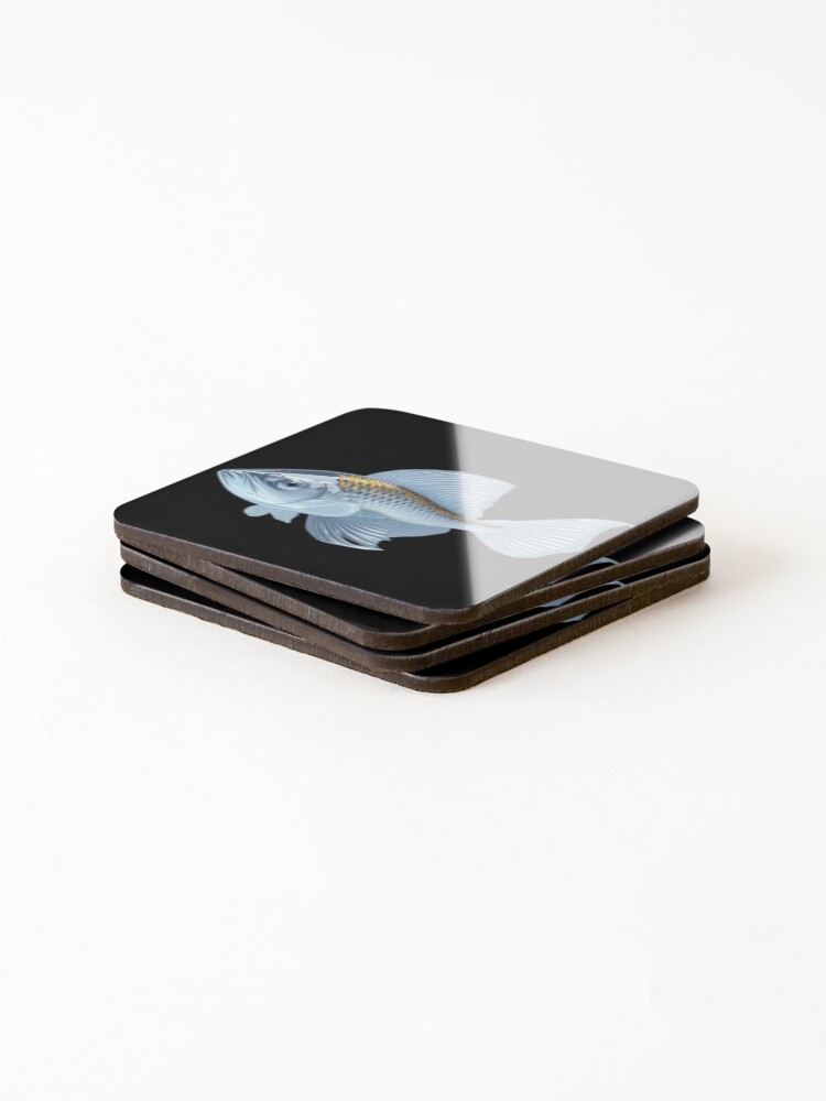 Thumbnail 4 of 5, Coasters (Set of 4), Crystal Fish designed and sold by Rothnaric.