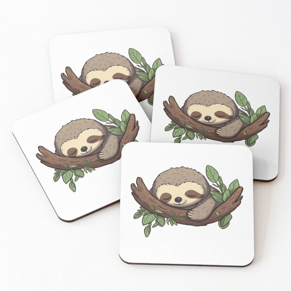 Item preview, CUTE CHIBI & ADORABLE SLOTH designed and sold by Chatna-Chibi.