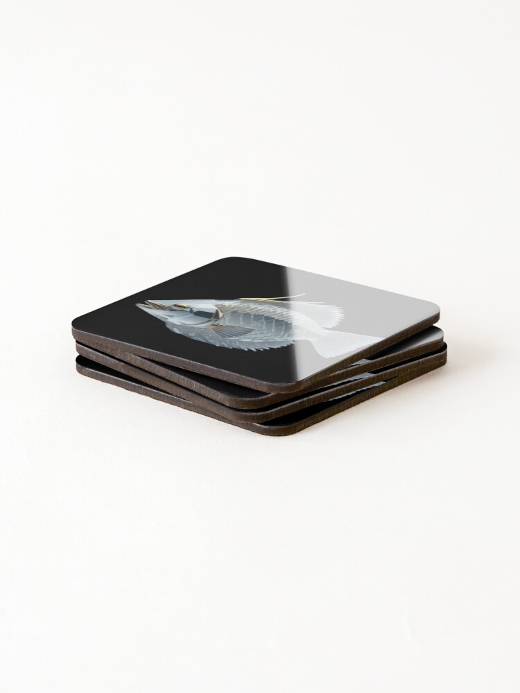 Thumbnail 4 of 5, Coasters (Set of 4), Crystal Fish Carp designed and sold by Rothnaric.