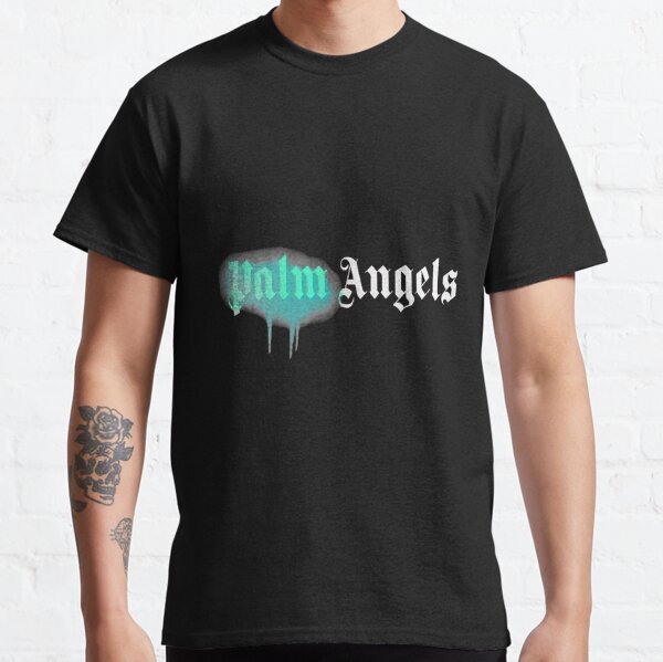 Buy Palm Angels Spray Bear Classic Tee 'Forest Green