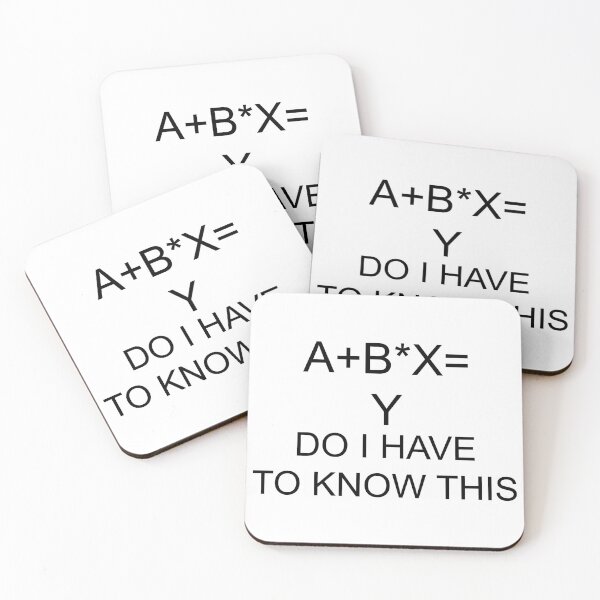 Item preview, A+B*X= Y!! designed and sold by HydeZero.