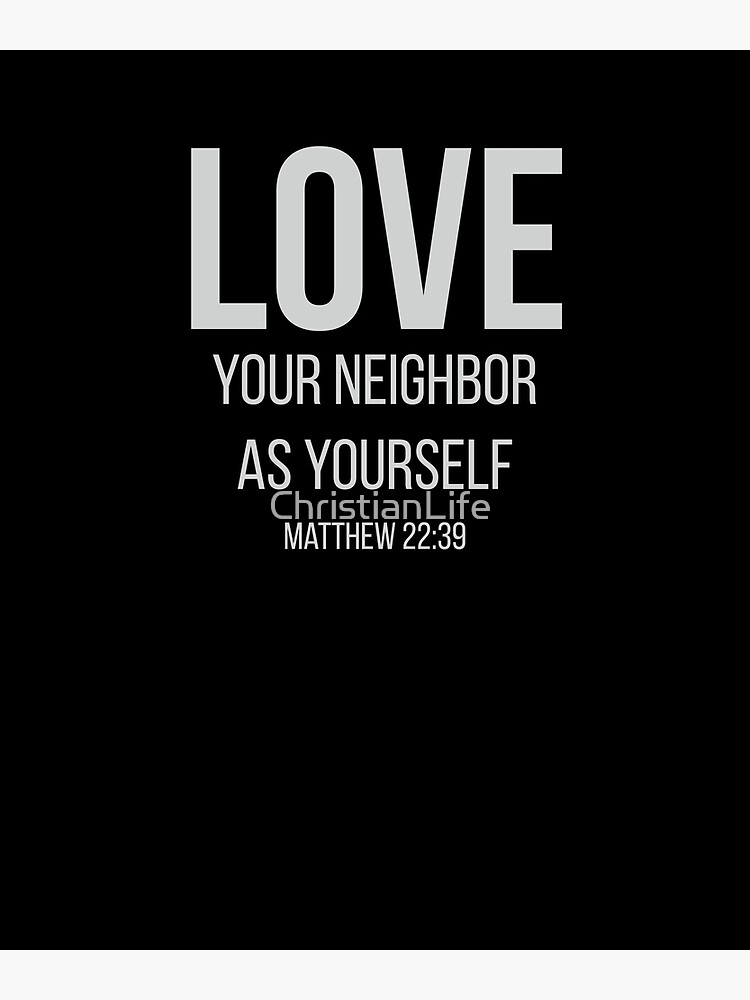 biblical-phrase-from-matthew-22-39-love-your-neighbor-as-yourself-stock