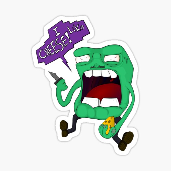 Cheese Fiend Sticker