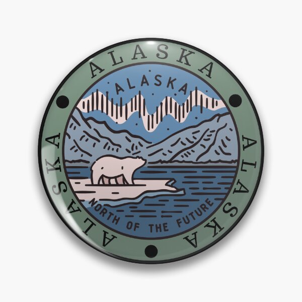 Item preview, Alaska, USA designed and sold by gredadesigns.