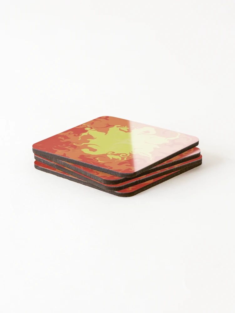 Thumbnail 4 of 5, Coasters (Set of 4), Fireman designed and sold by CreativeCodeLLC.