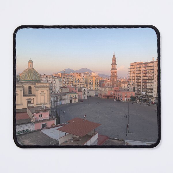 Item preview, Piazza del Mercato Mount Vesuvius Napoli Italy Naples designed and sold by RossDillon.