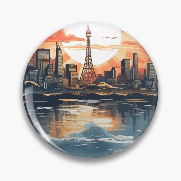 Item preview, Tokyo Morning Glow designed and sold by MuseOfMilo.