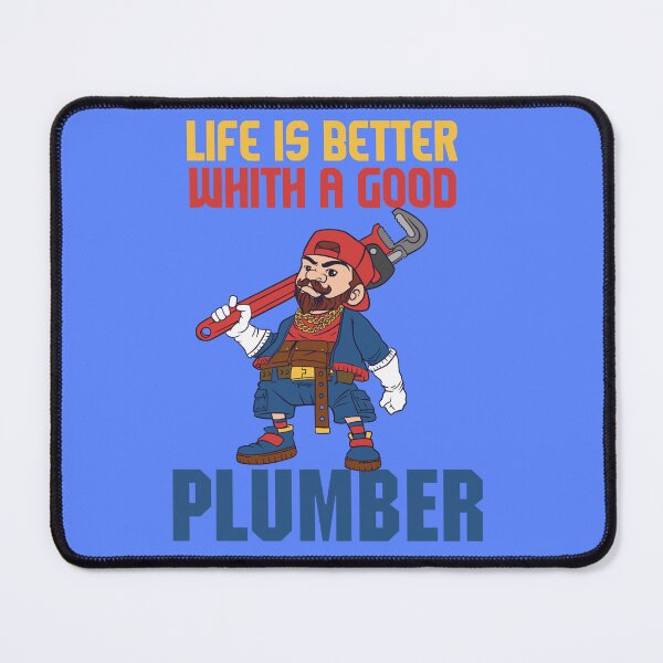 Item preview, Life is better with a good plumber: plumber quotes designed and sold by ImaginarStore.