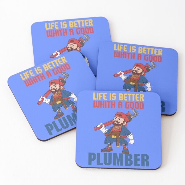 Item preview, Life is better with a good plumber: plumber quotes designed and sold by ImaginarStore.