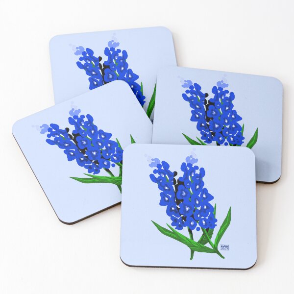 Item preview, Blue Bonnets Doodle designed and sold by MrHinkleDraws.