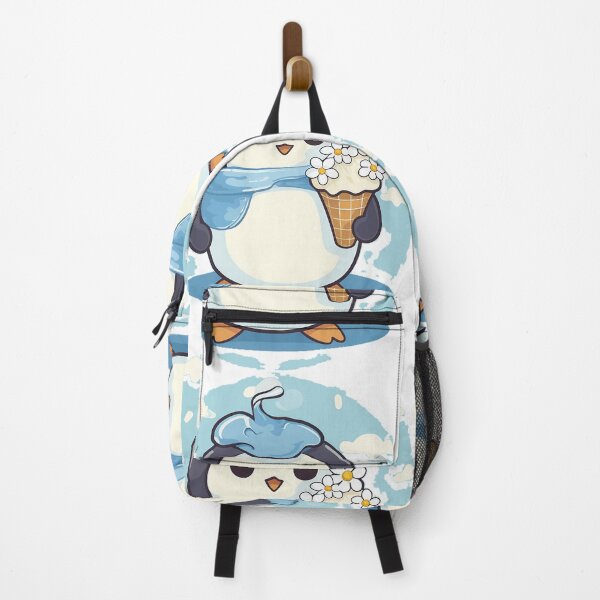 Item preview, Chibi Penguin with Ice Cream designed and sold by MuseOfMilo.