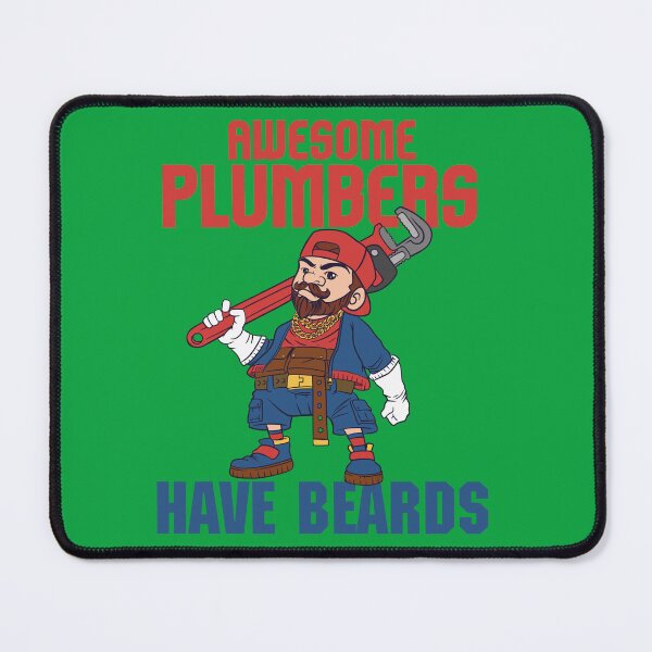 Item preview, Awesome plumbers have beards : plumbing lover designed and sold by ImaginarStore.