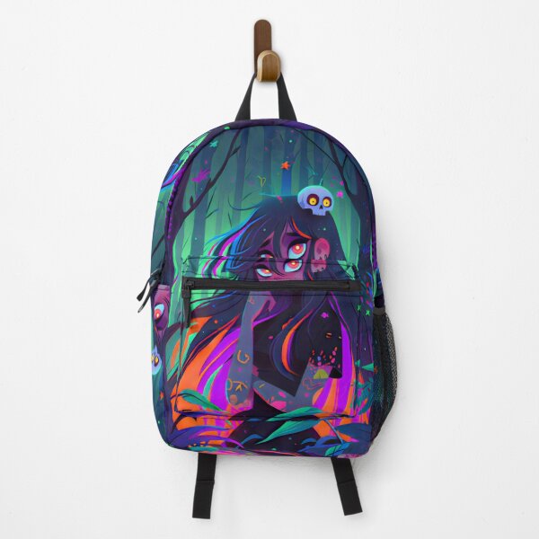 Item preview, Spooky Forest Kawaii Goth Girl designed and sold by BoudiccaLondon.