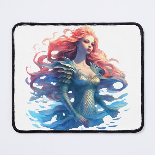 Item preview, Scarlet Siren's Song Mermaid designed and sold by bellarock.