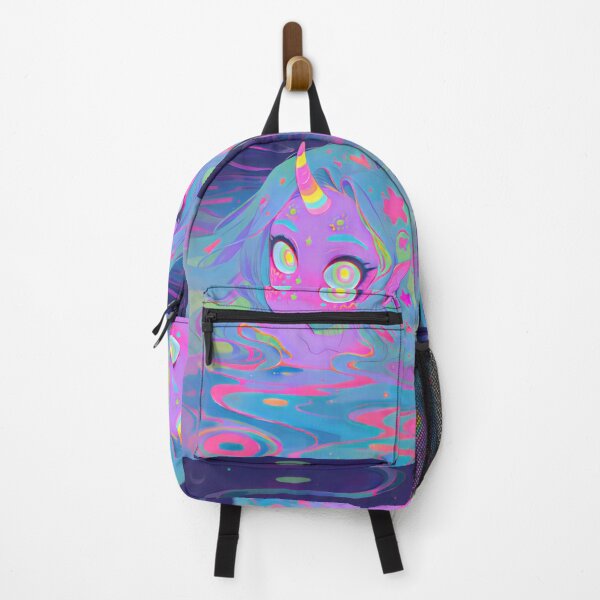 Item preview, Rainbow Kawaii Unicorn Girl designed and sold by BoudiccaLondon.