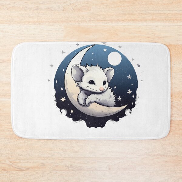 Item preview, Possum on Moonlit Night designed and sold by MuseOfMilo.