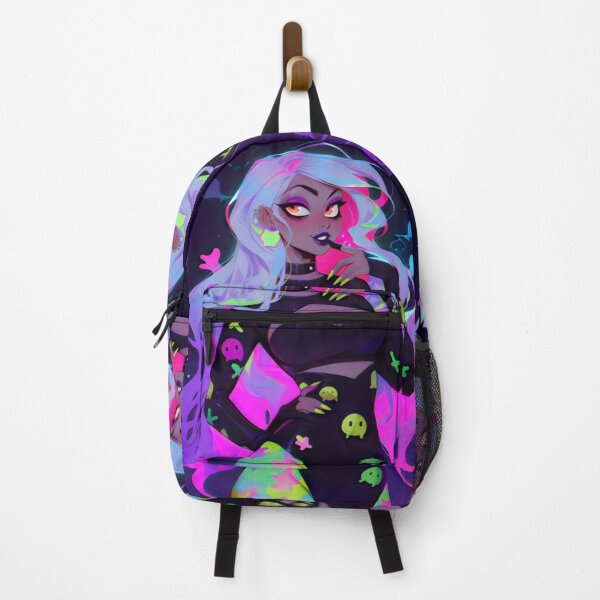 Item preview, Neon Kawaii Goth Girl designed and sold by BoudiccaLondon.