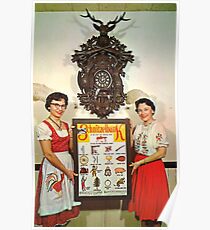 Schnitzelbank Poster
