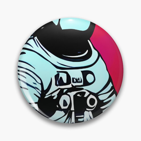Item preview, Red Astronaut | street art aesthetics  designed and sold by CiceroSpin.