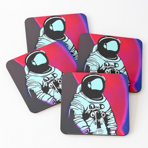 Item preview, Red Astronaut | street art aesthetics  designed and sold by CiceroSpin.