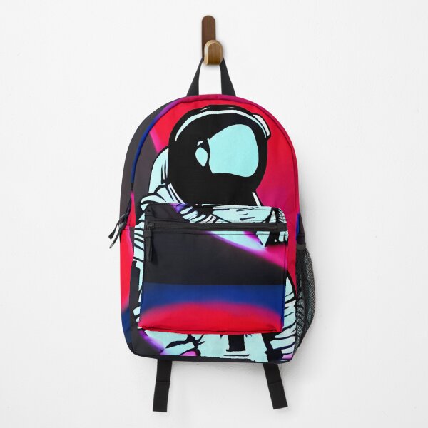 Item preview, Red Astronaut | street art aesthetics designed and sold by CiceroSpin.