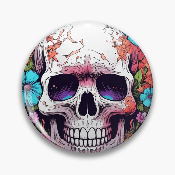 Artikelvorschau, Flowerlit Skull entworfen und verkauft von MuseOfMilo.