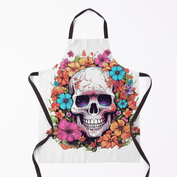 Item preview, Flowerlit Skull designed and sold by MuseOfMilo.