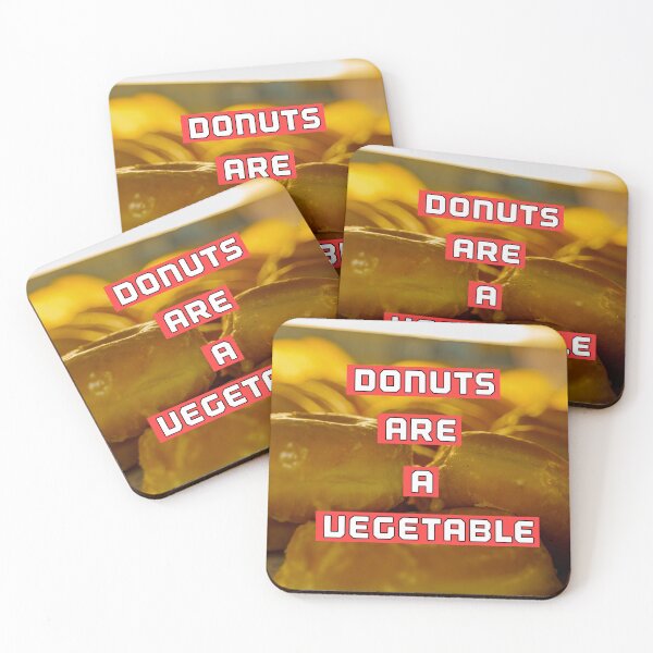 Item preview, Donuts are a vegetable! designed and sold by tronephotoworks.
