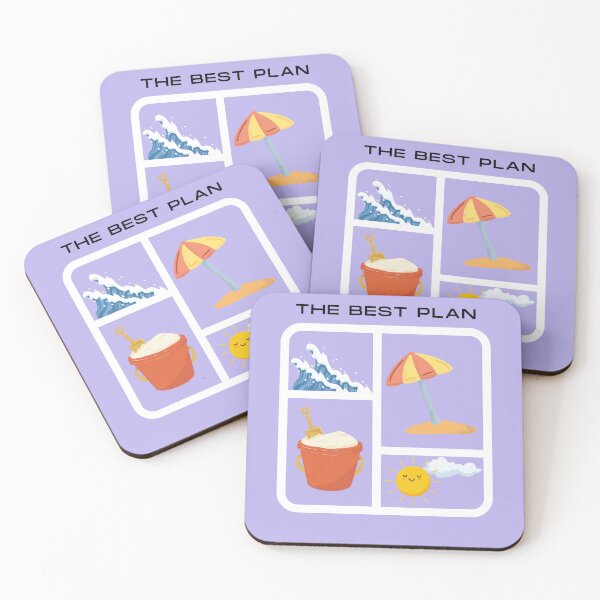 Item preview, The best plan is to the beach! designed and sold by Artibella.