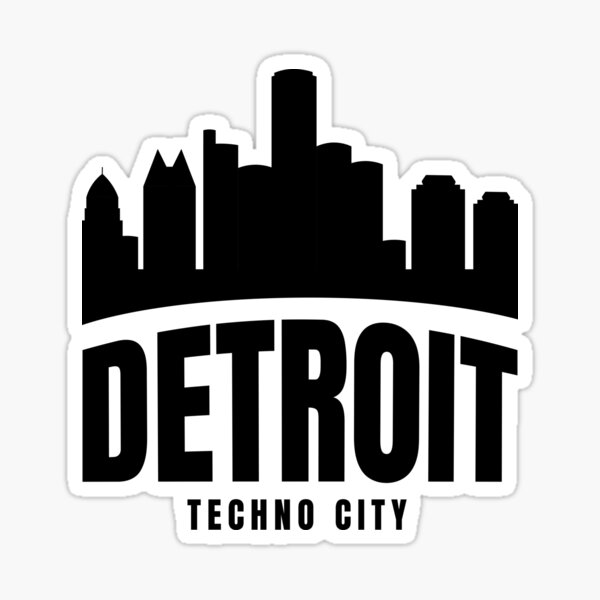 Artikel-Vorschau von Detroit Techno-Stadt. Geschenk für DJs, designt und verkauft von paulo silveira.
