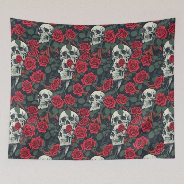Item preview, Unleash the Power of Skulls and Roses designed and sold by Candyredcustoms.