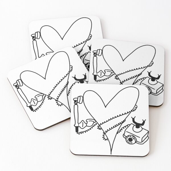 Item preview, Heart and phone designed and sold by Localravenclaw2.
