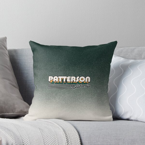 Vista previa del artículo con la obra «Patterson, California | Rayas retro», diseñado y vendido por retroready.