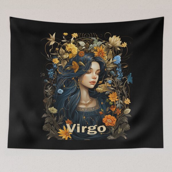Item preview, Virgo : A Floral Maiden Rising from a Wheat Field designed and sold by JLCableStudio.