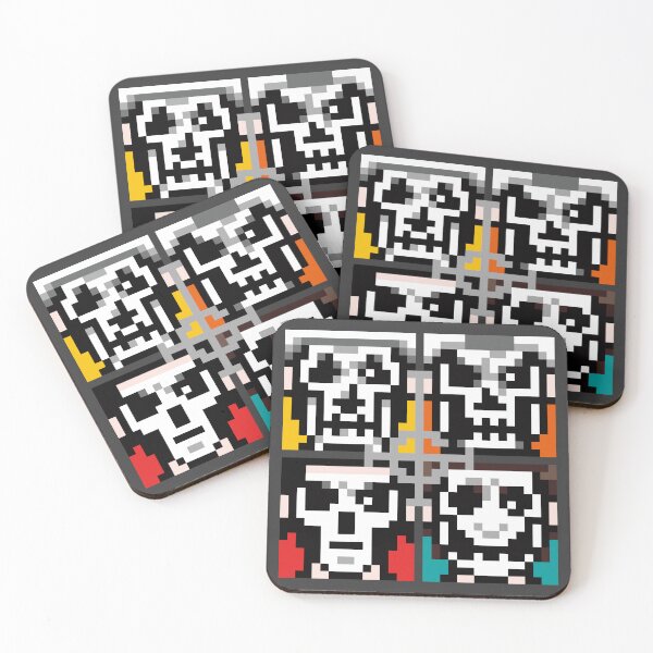Item preview, Ghost Band Papas Pixelart designed and sold by Lizard Wizard.