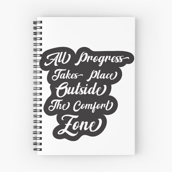 Item preview, All Progress Takes Place Outside The Comfort Zone designed and sold by Threadsmiths.