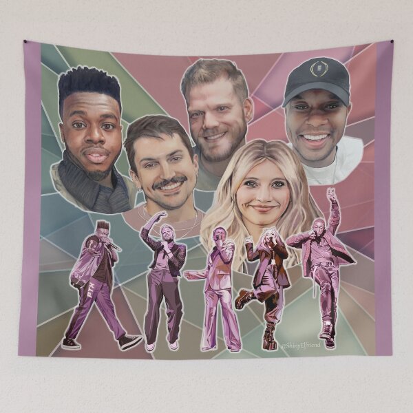 Item preview, Pentatonix designed and sold by Shiny-Elfriend.