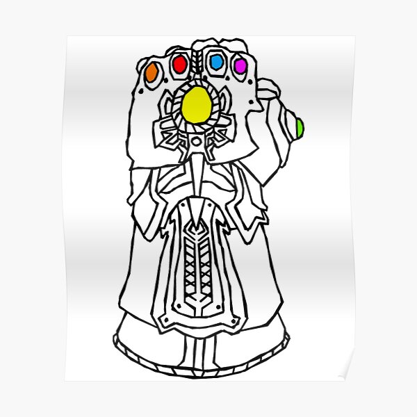 How to draw mad Thanos with Infinity Gauntlet from the Avengers step by  step Coloring Pages  Avengers Coloring Pages  Coloring Pages For Kids And  Adults