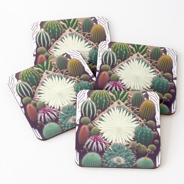 Item preview,  "The Visionary Garden: Where Cacti Unveil the Secrets of the Universe" designed and sold by Transelasticart.