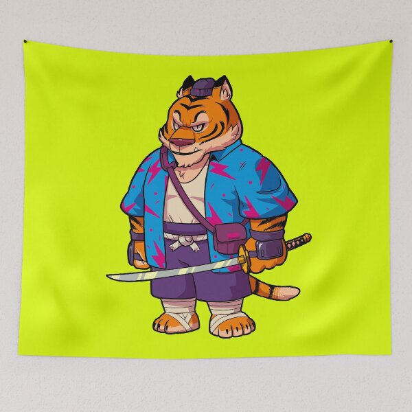 Item preview, Trigo, el tigre samurái designed and sold by Bruno Mota.