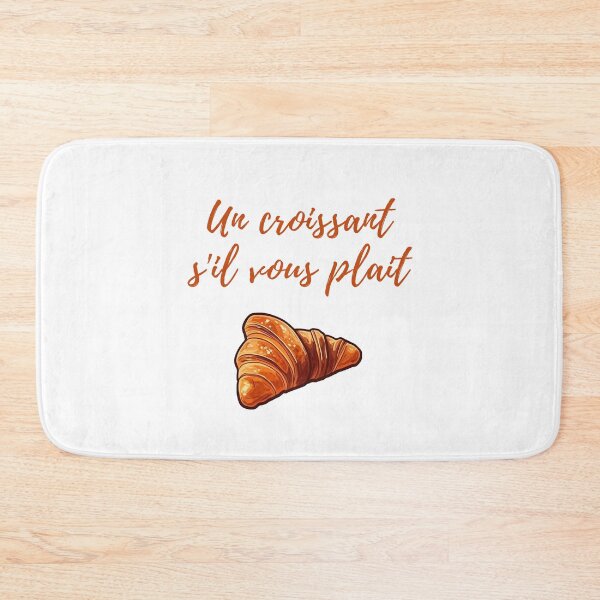 Item preview, Un croissant s'il vous plait designed and sold by thesighshop.