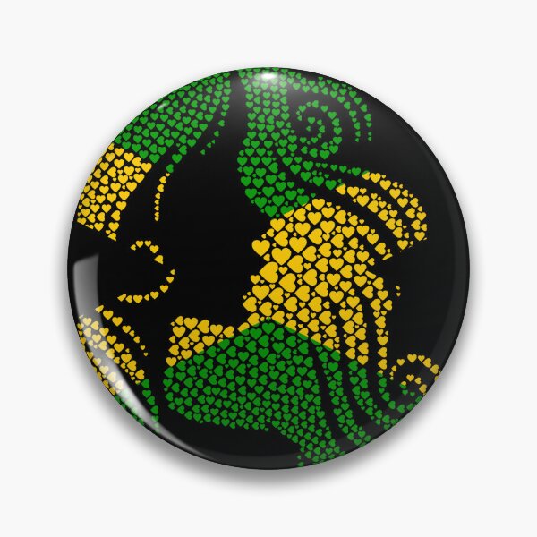 Item preview, Jamaican Flag with Female Outline designed and sold by radikaldezignz.