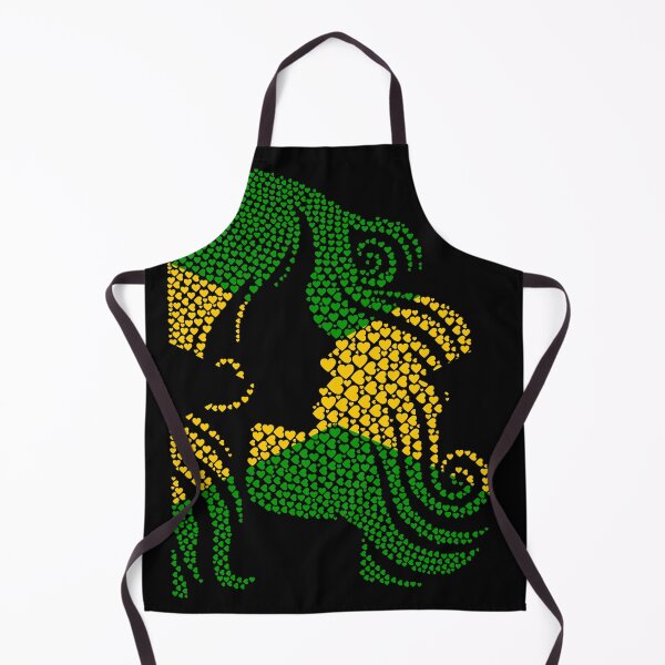 Item preview, Jamaican Flag with Female Outline designed and sold by radikaldezignz.