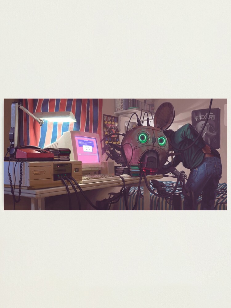 Alternate view of Hacking The Loop Photographic Print
