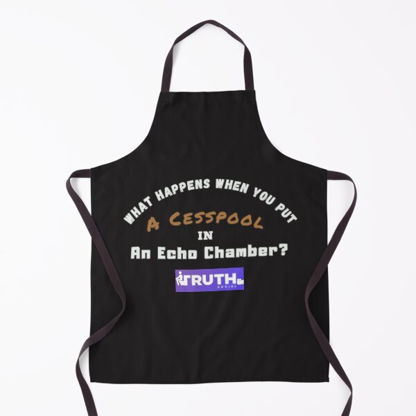 Item preview, Truth A Media Social - Cesspool in an Echo Chamber - Funny Political Smear Job t-shirt designed and sold by VinlandFashion.