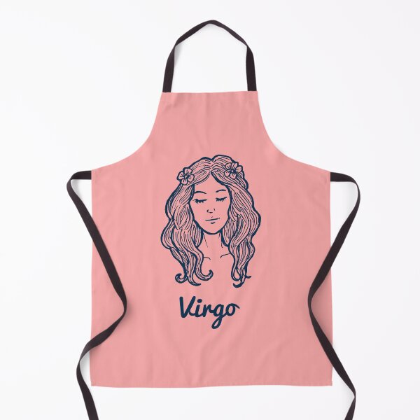 Item preview, Virgo Zodiac Horoscope with Beautiful Women Girl Face with Flower Sign and Name designed and sold by activlifewear.
